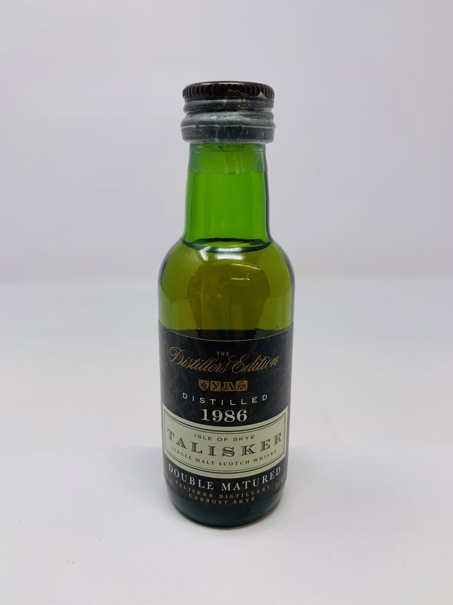 TALISKER 1986 DISTILLERS EDITION FIRST RELEASE MINIATURE