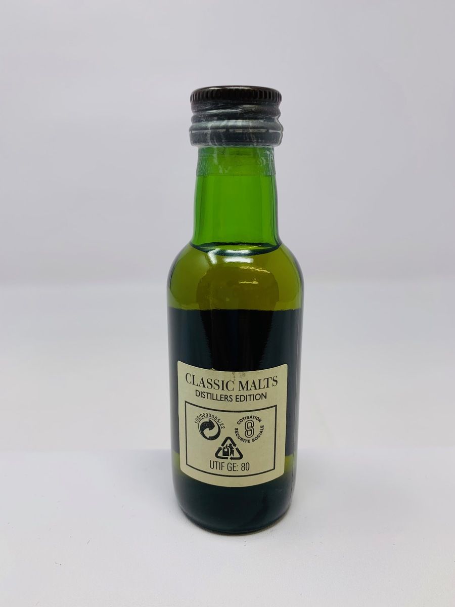 TALISKER 1986 DISTILLERS EDITION FIRST RELEASE MINIATURE