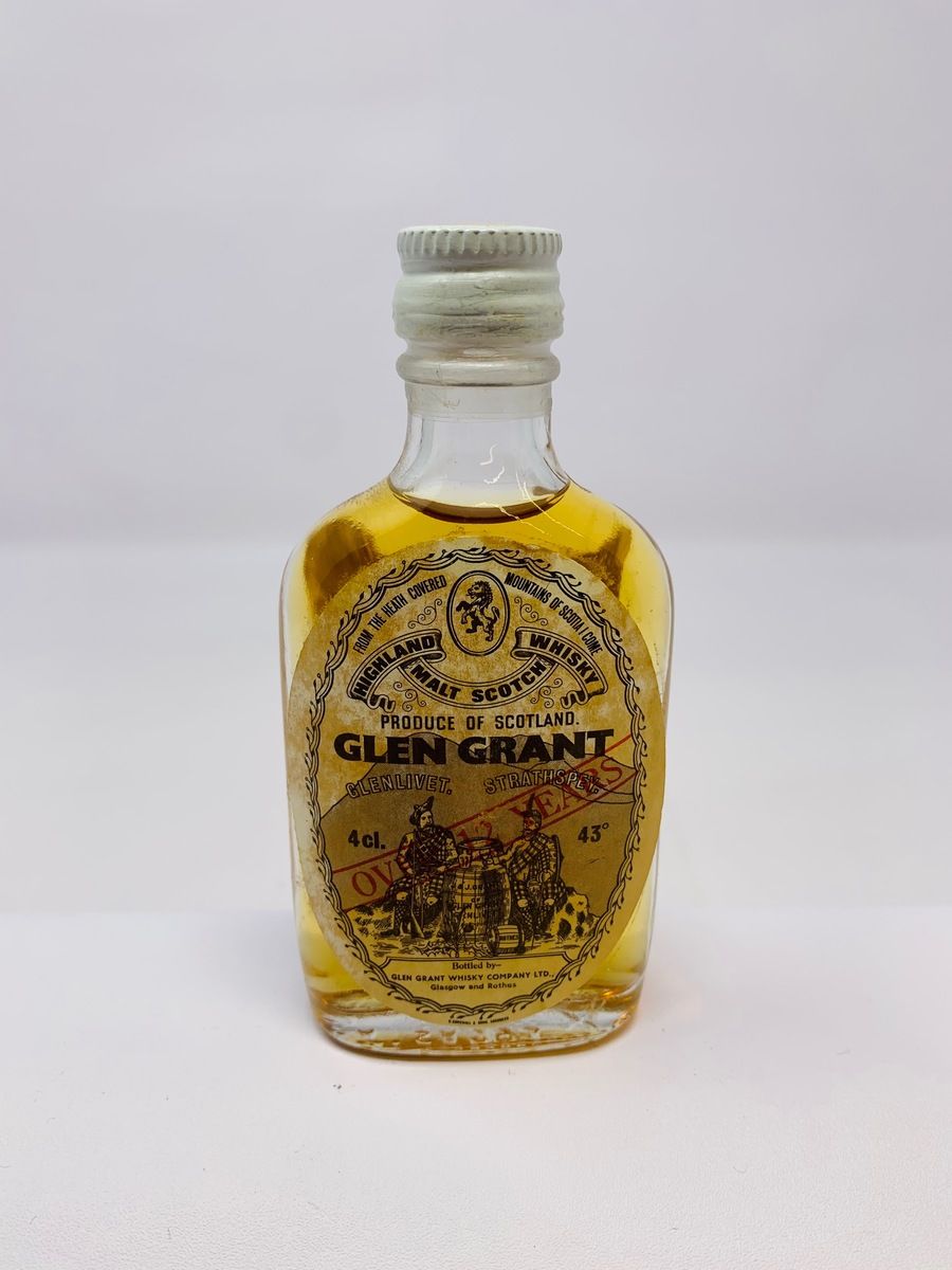 GLEN GRANT 4CL OVER 12 YEARS MINIATURE