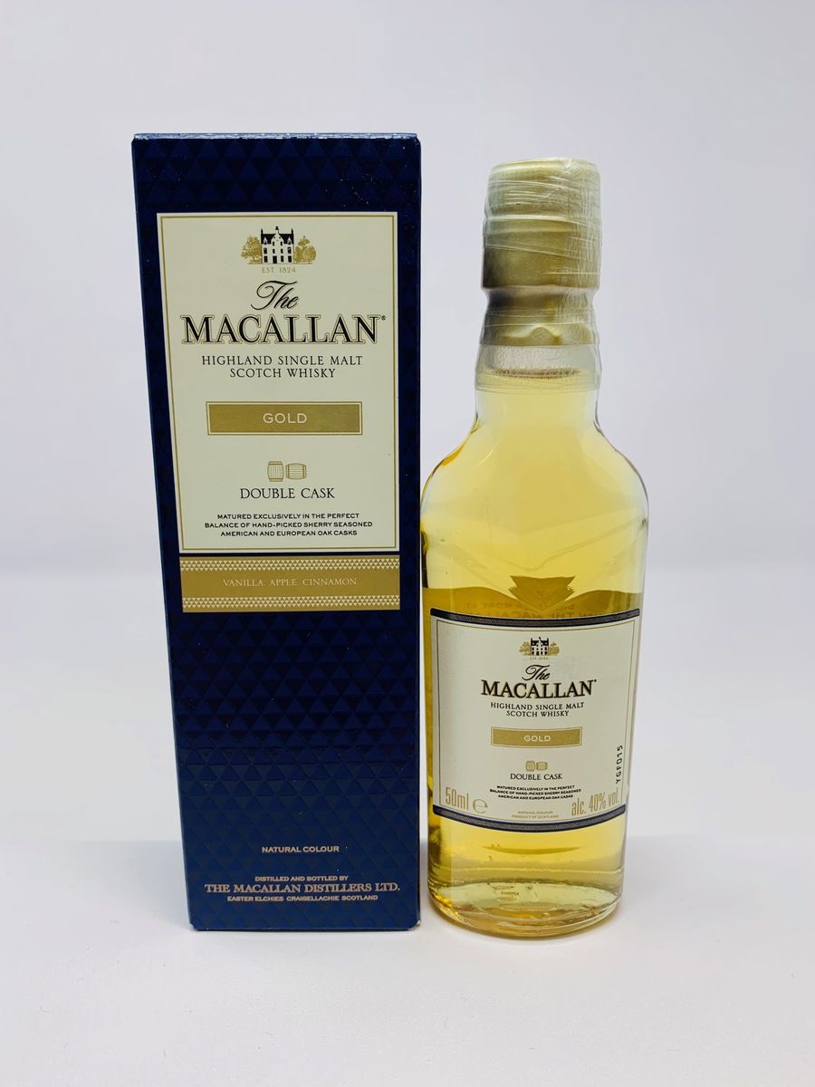 MACALLAN GOLD DOUBLE CASK MINIATURE
