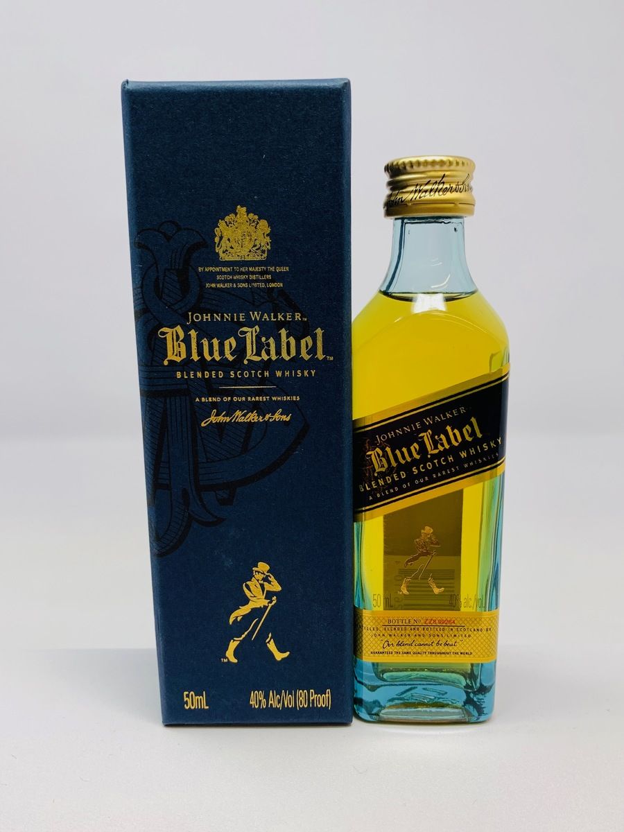 JOHNNIE WALKER BLUE LABEL MINIATURE