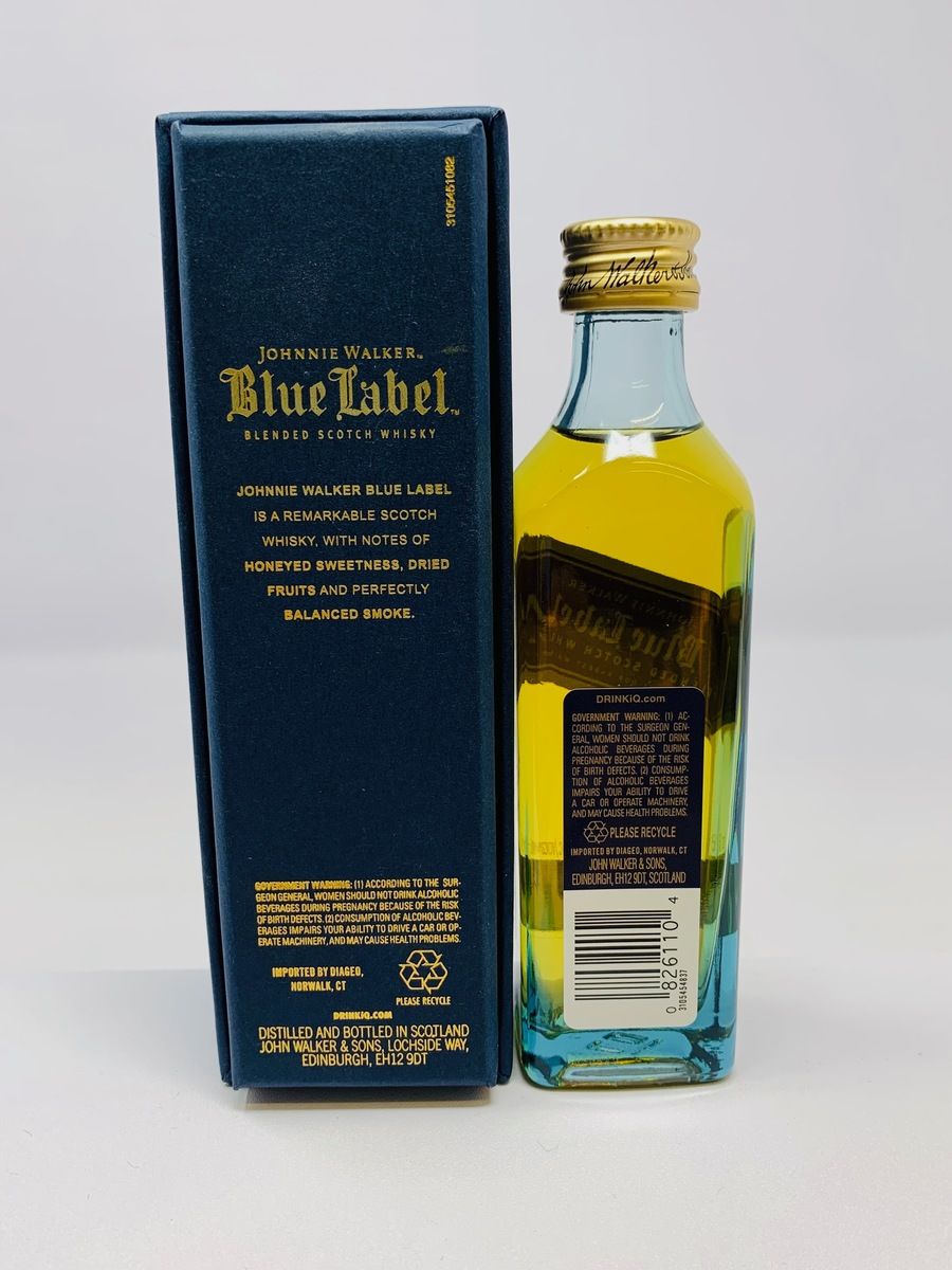 JOHNNIE WALKER BLUE LABEL MINIATURE