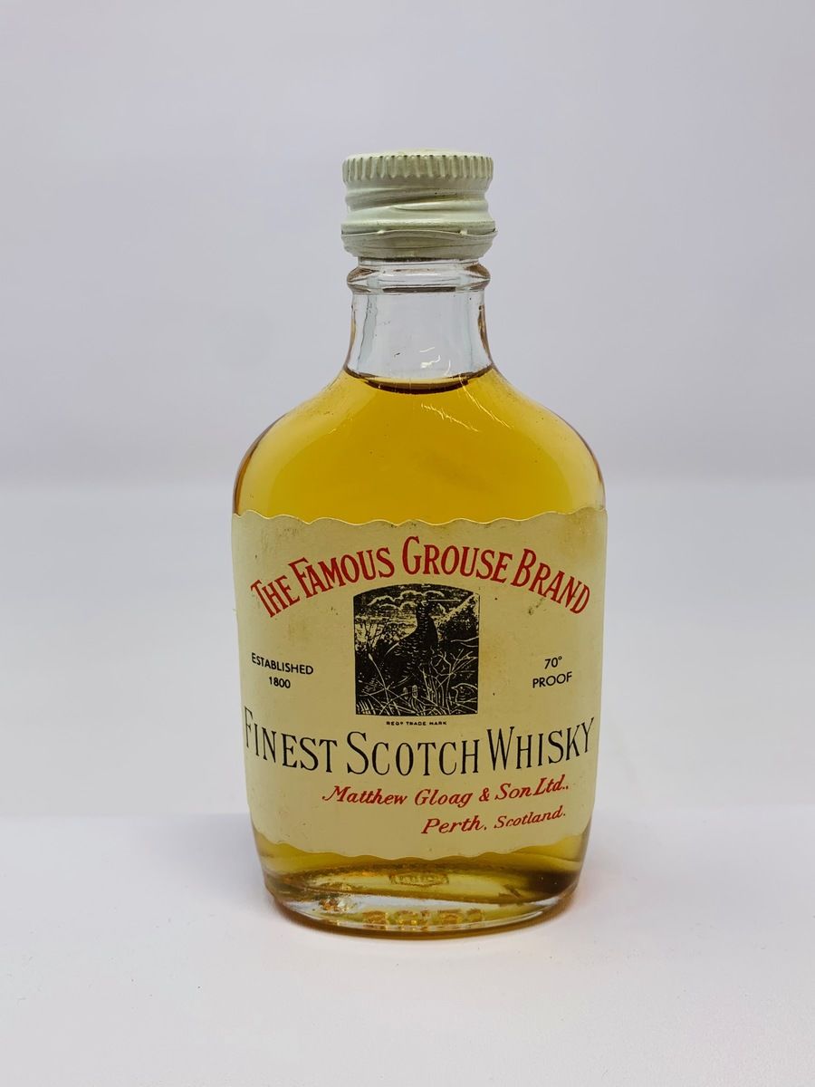 FAMOUS GROUSE WHISKY MINIATURE