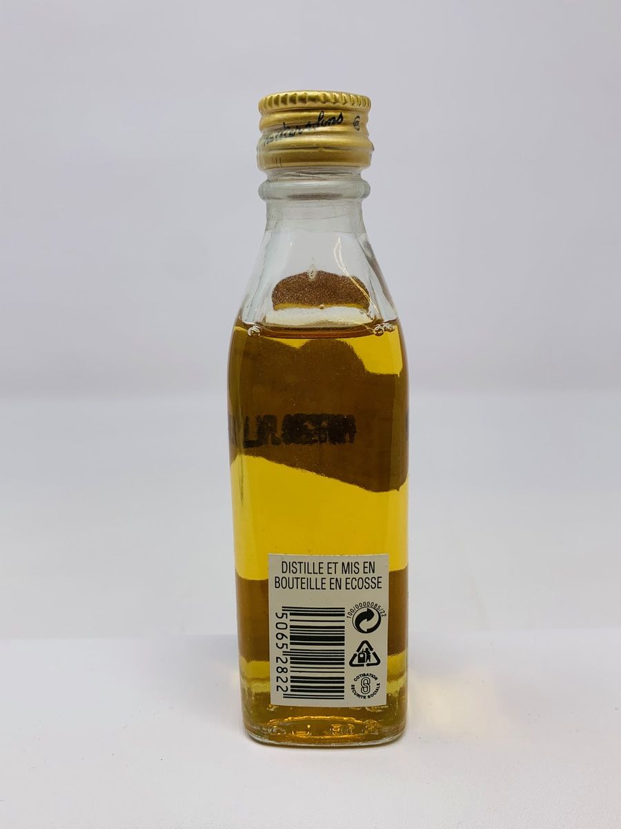 JOHNNIE WALKER 1980's PURE MALT 15 YEAR OLD - GREEN LABEL MINIATURE