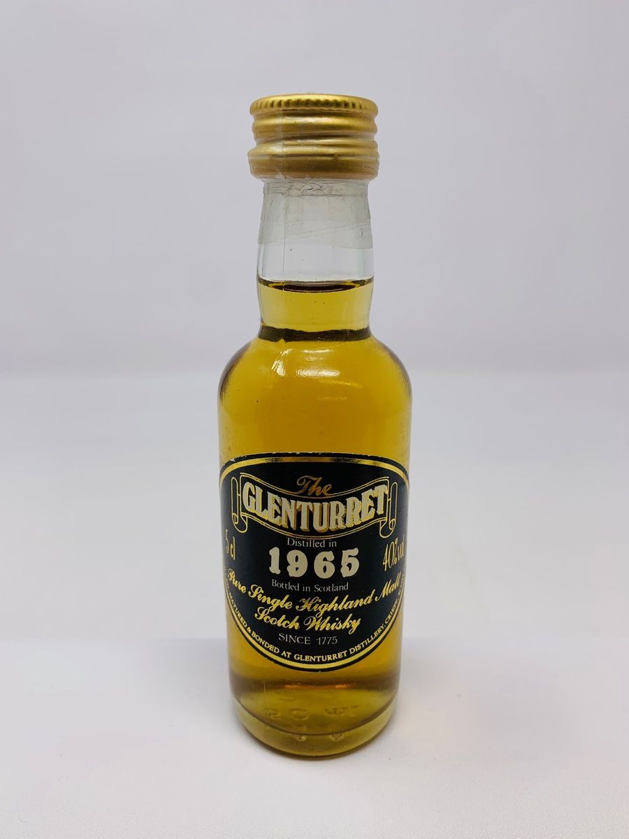 GLENTURRET 1965 HIGHLAND SINGLE MALT MINIATURE