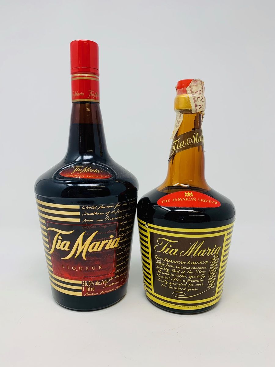 2 x BOTTLES OF TIA MARIA 1 LITRE & 70CL