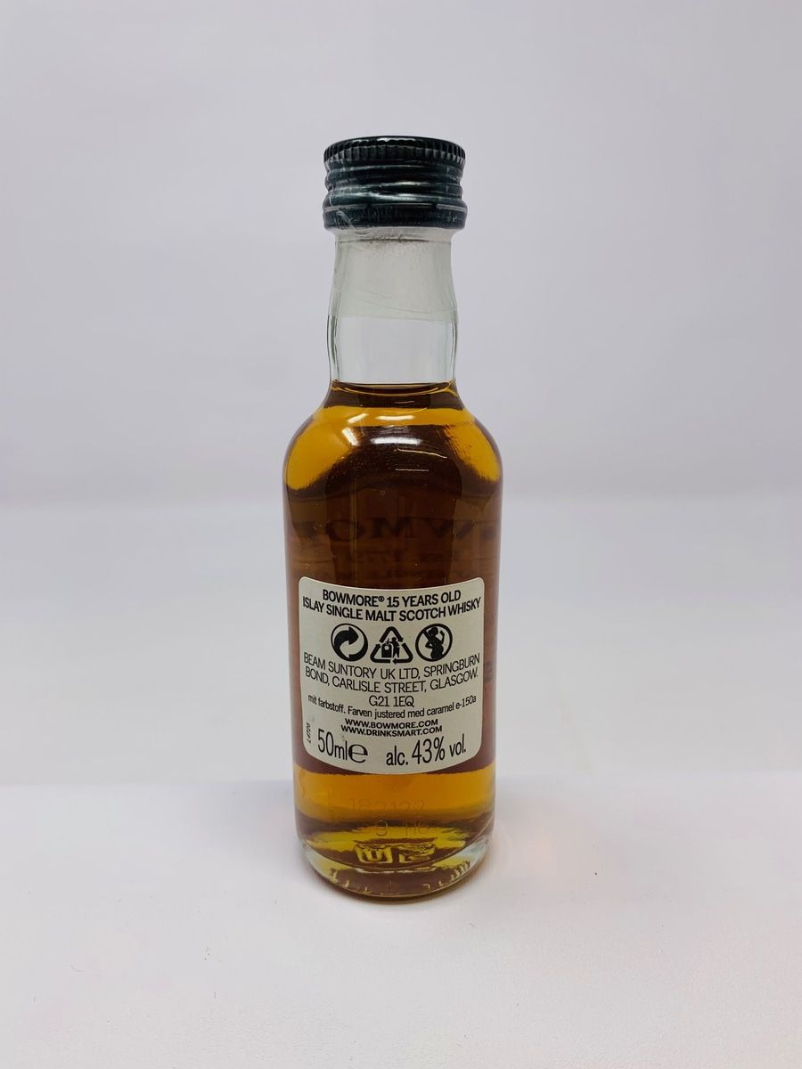 BOWMORE 15 YEAR OLD MINIATURE