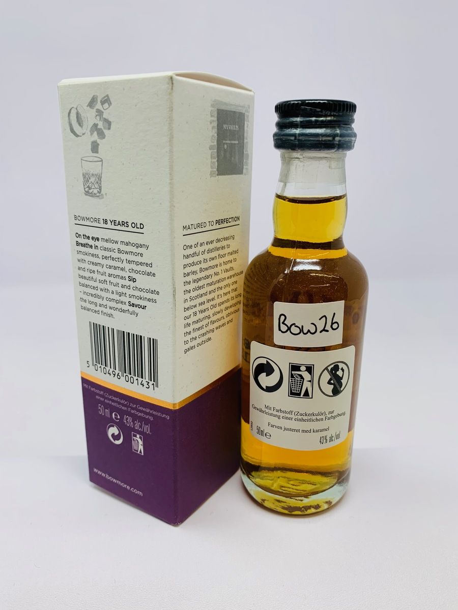 BOWMORE 18 YEAR OLD MINIATURE