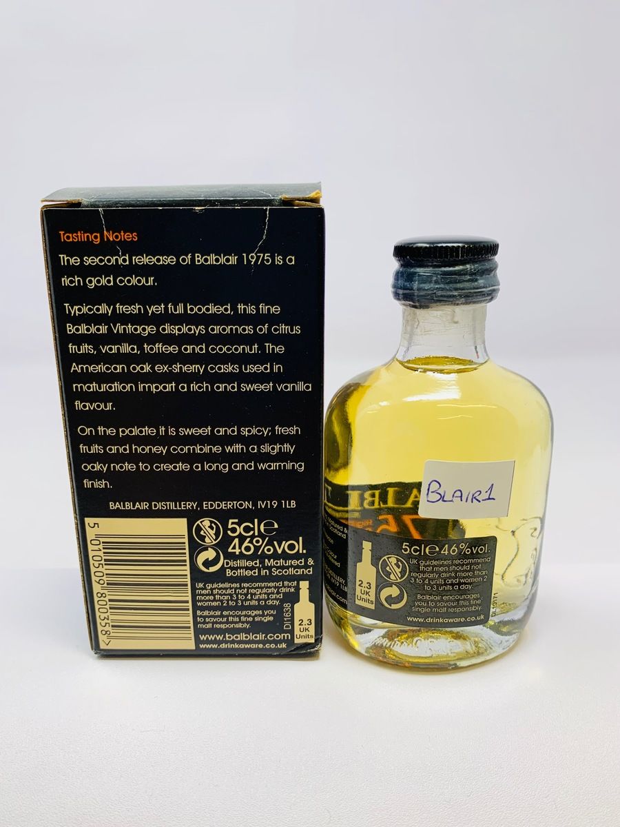BALBLAIR VINTAGE 1975 2ND RELEASE MINIATURE