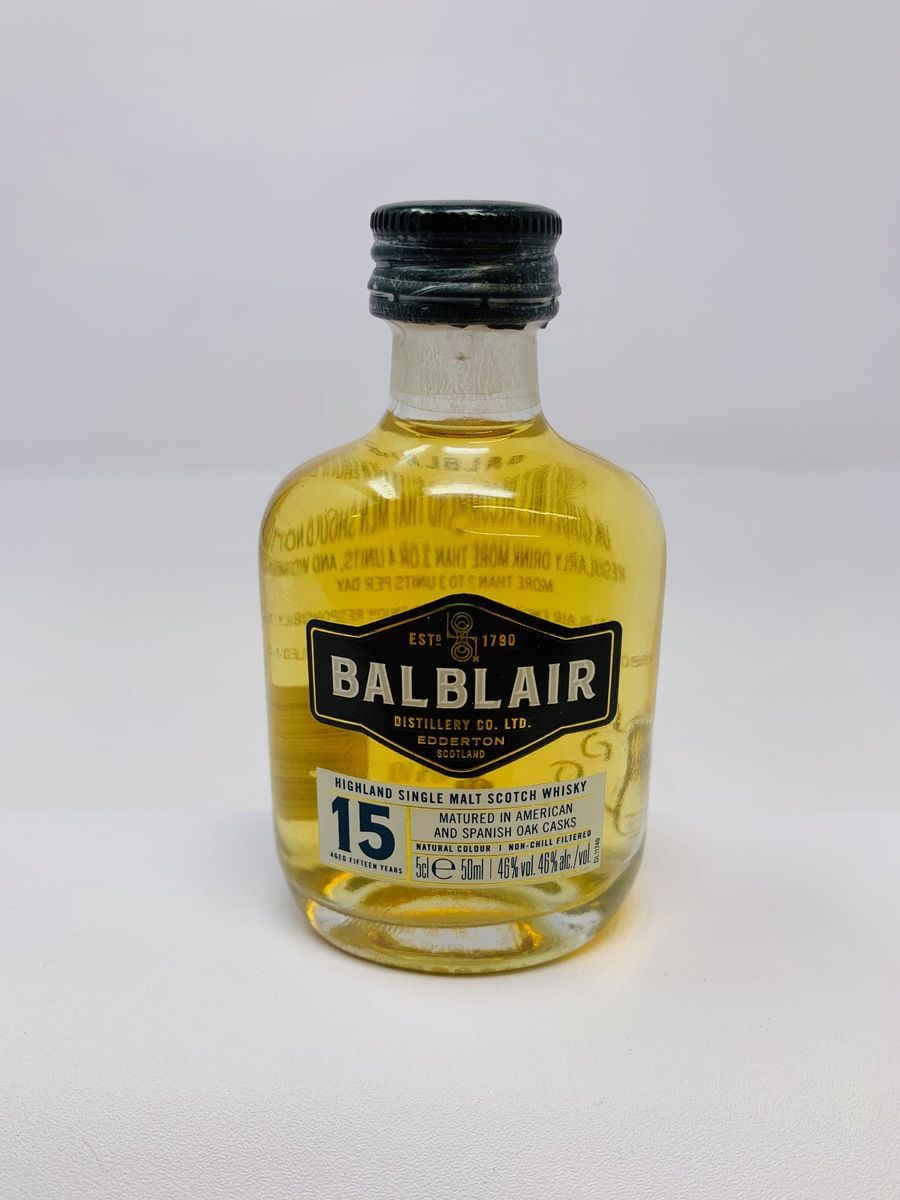 BALBLAIR 15 YEAR OLD MINIATURE