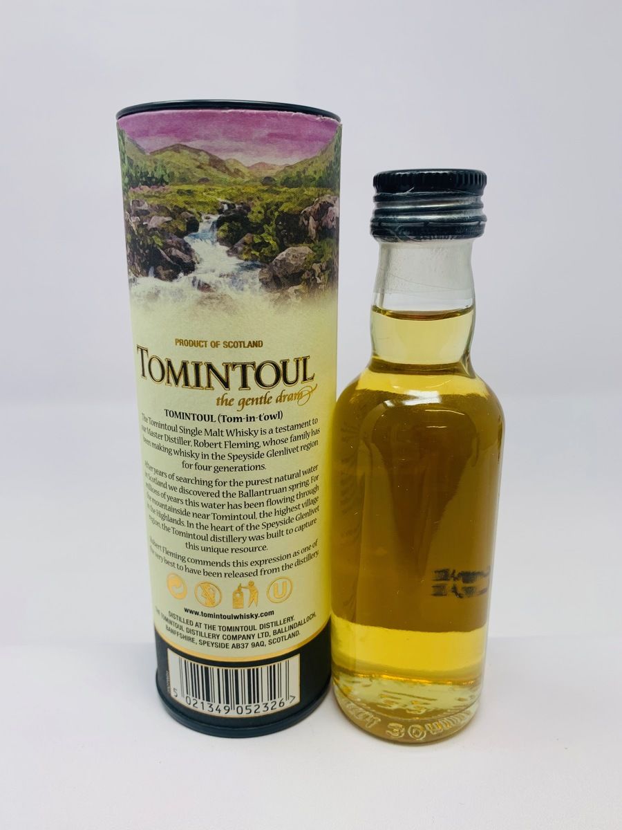 TOMINTOUL 25 YEAR OLD MINIATURE 