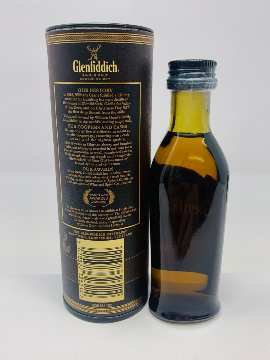 GLENFIDDICH 18 YEAR OLD MINIATURE