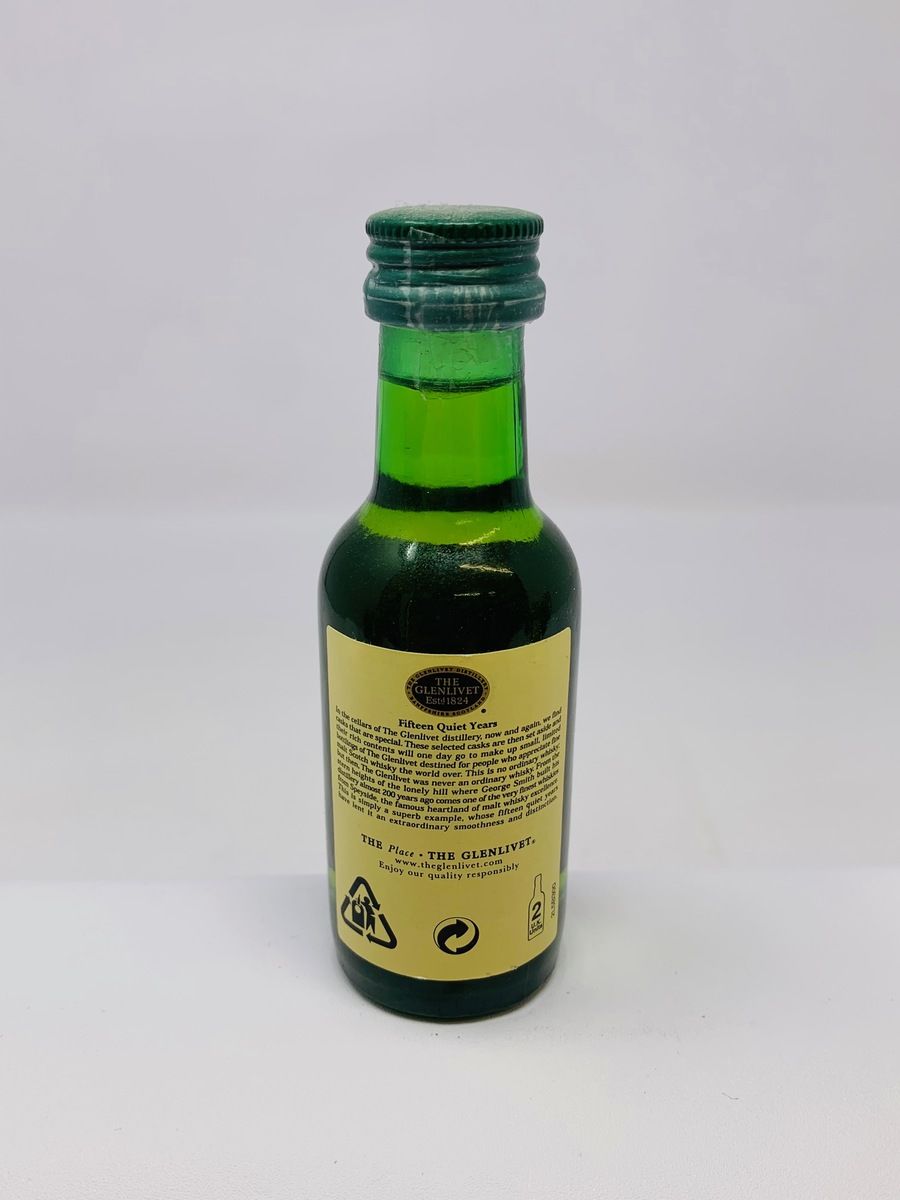 GLENLIVET 15 YEAR OLD MINIATURE