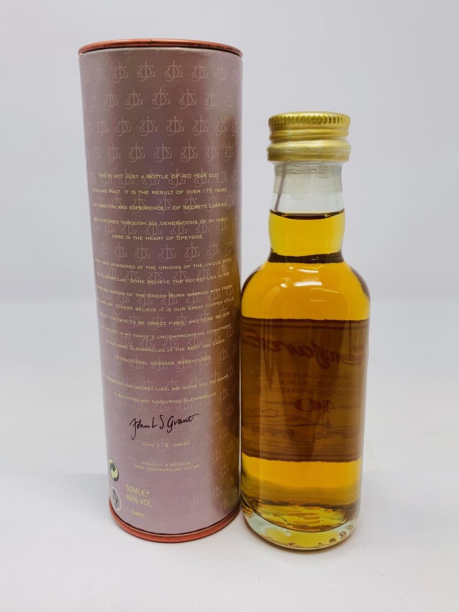 GLENFARCLAS 40 YEAR OLD MINIATURE 