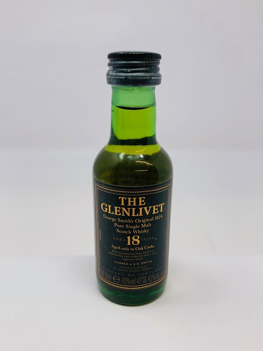 GLENLIVET 18 YEAR OLD MINIATURE