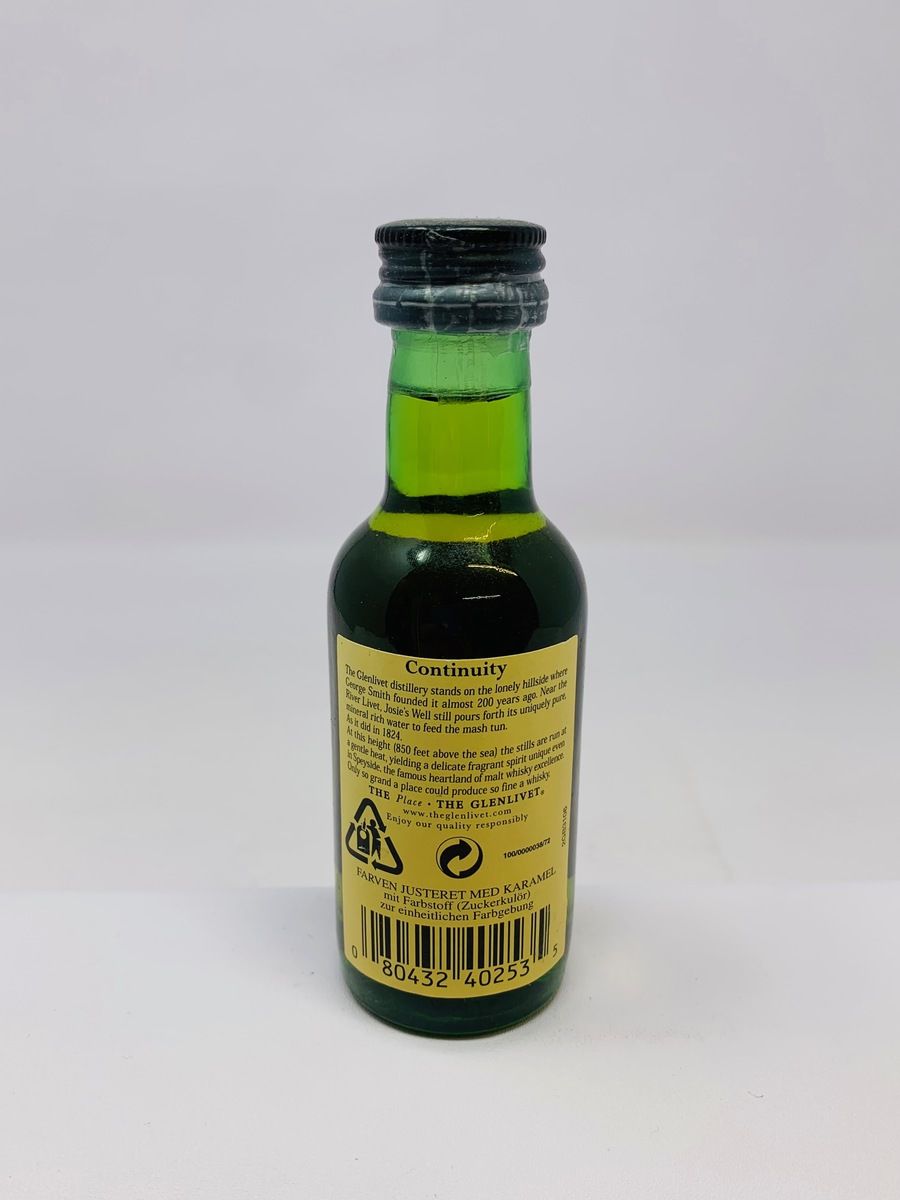 GLENLIVET 18 YEAR OLD MINIATURE