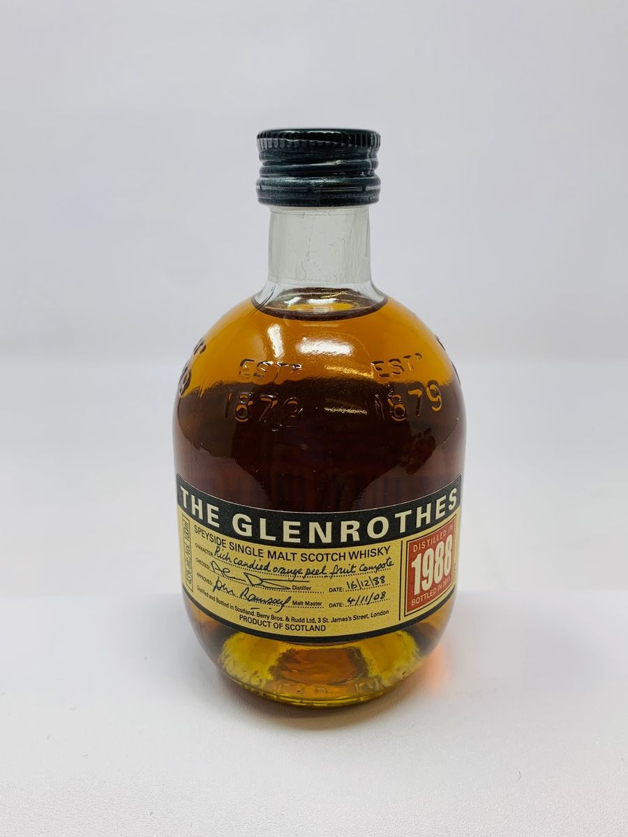 GLENROTHES 1988 VINTAGE - 10CL MINIATURE