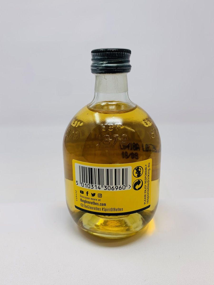 GLENROTHES 10 YEAR OLD - 10CL MINIATURES