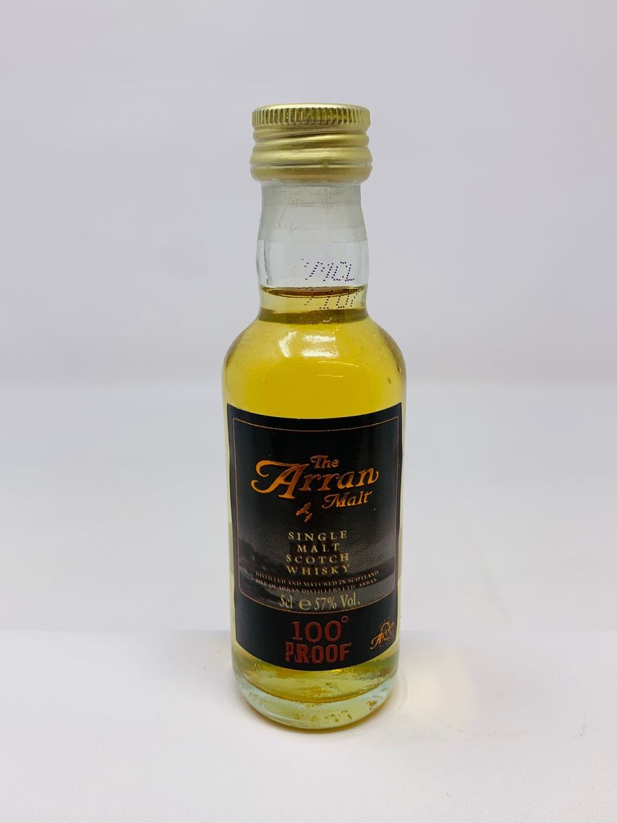 ARRAN SINGLE MALT 100 PROOF MINIATURE 