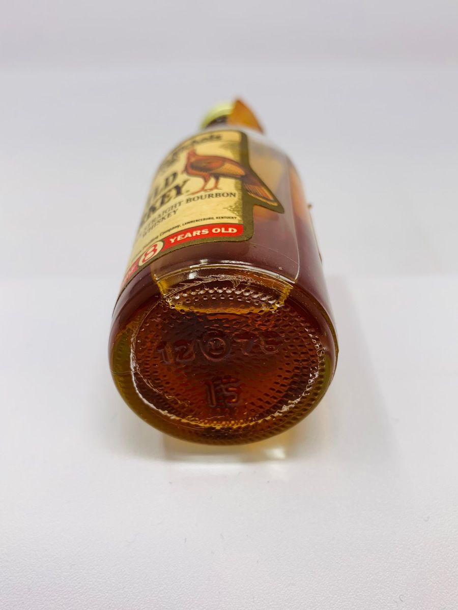 WILD TURKEY 8 YEAR OLD 1976 MINIATURE
