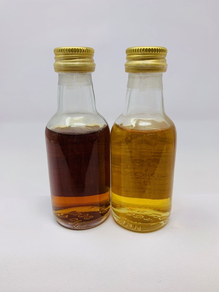 GLENDRONACH SHERRY CASK  & ORIGINAL 12 YEAR OLD MINIATURES