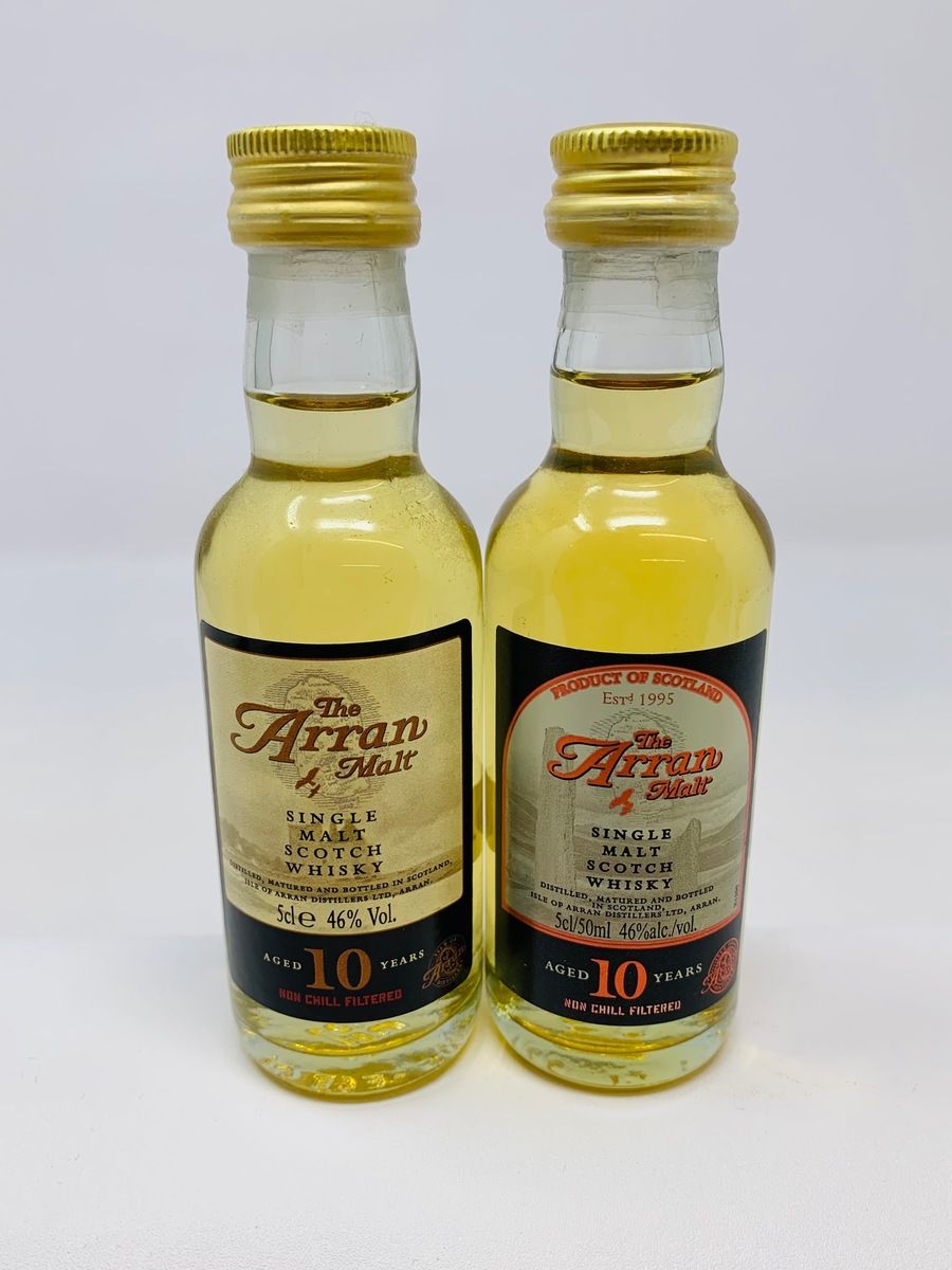 ARRAN 10 YEAR OLD MINIATURES 