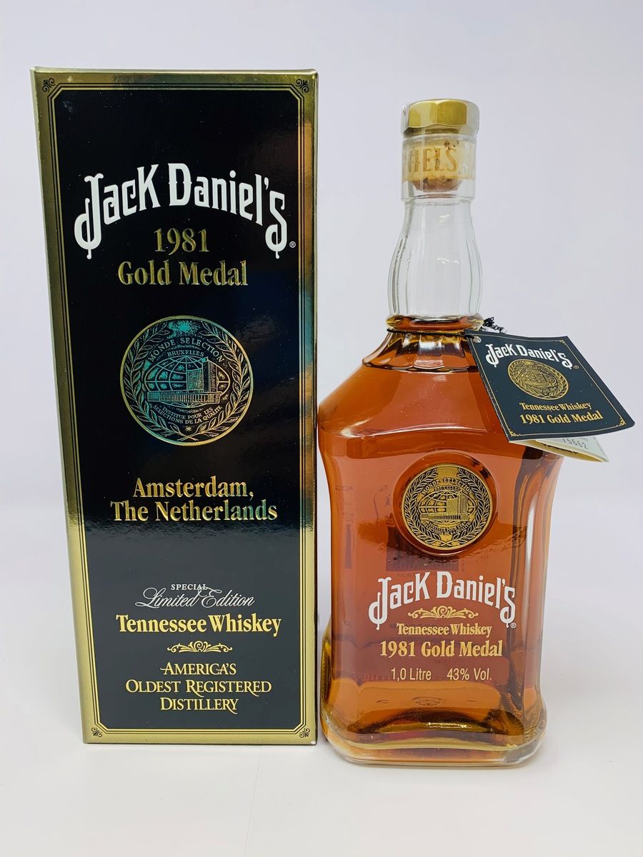JACK DANIELS 1981 GOLD MEDAL