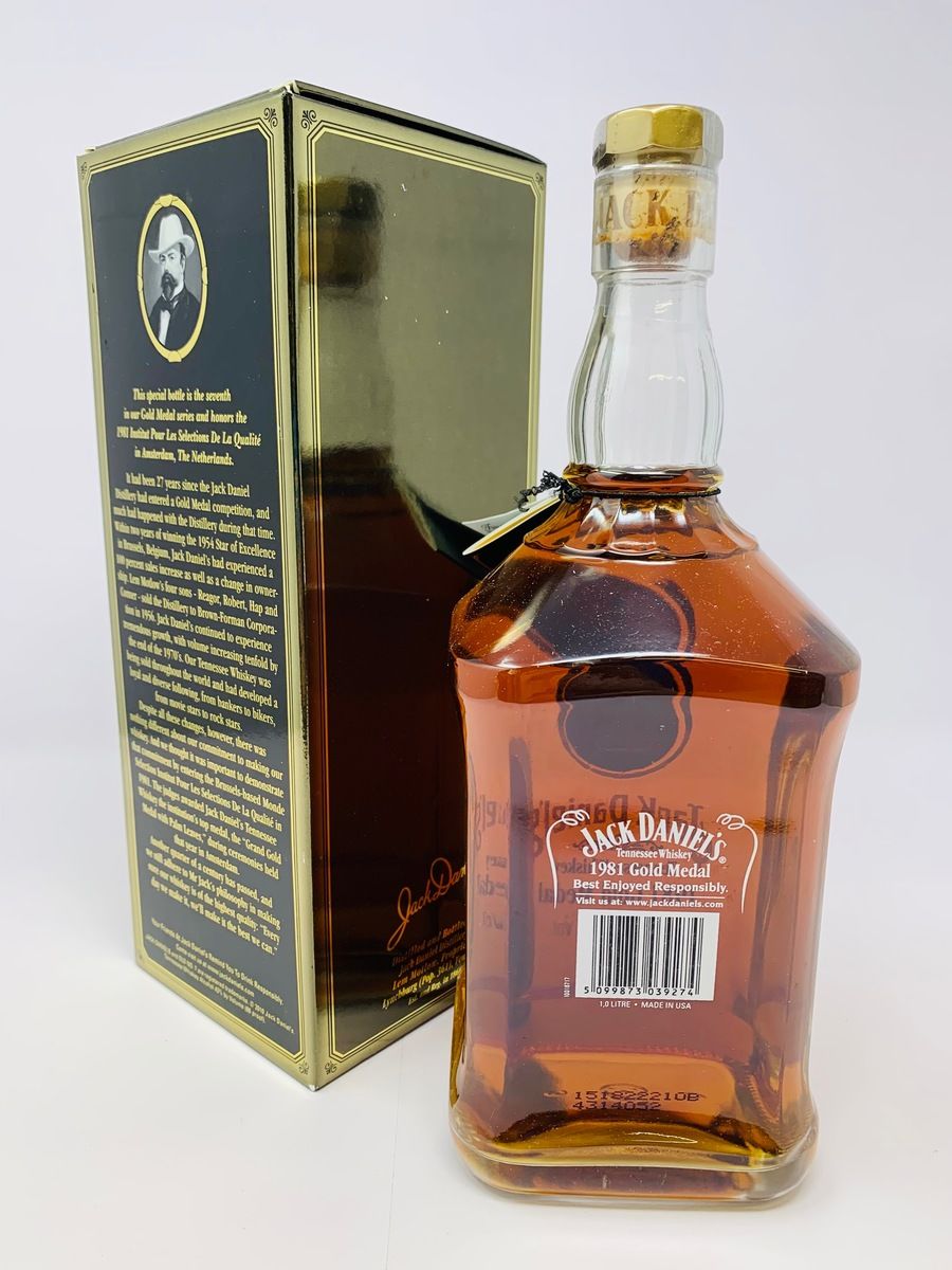 JACK DANIELS 1981 GOLD MEDAL