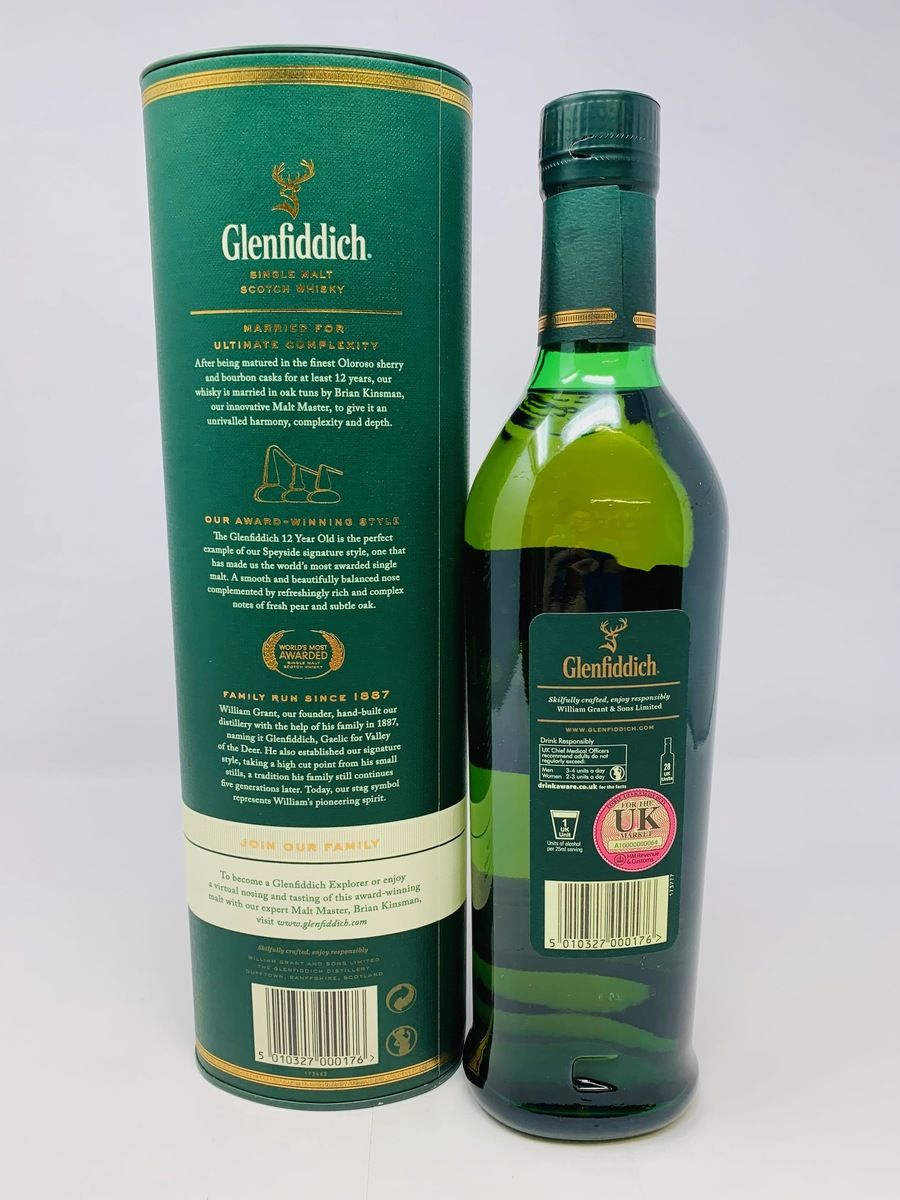 GLENFIDDICH 12 YEAR OLD 