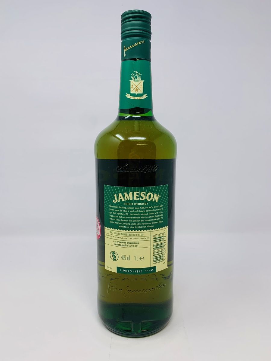 JAMESON'S CASKMATES IPA EDITION IRISH WHISKEY 1 LITRE