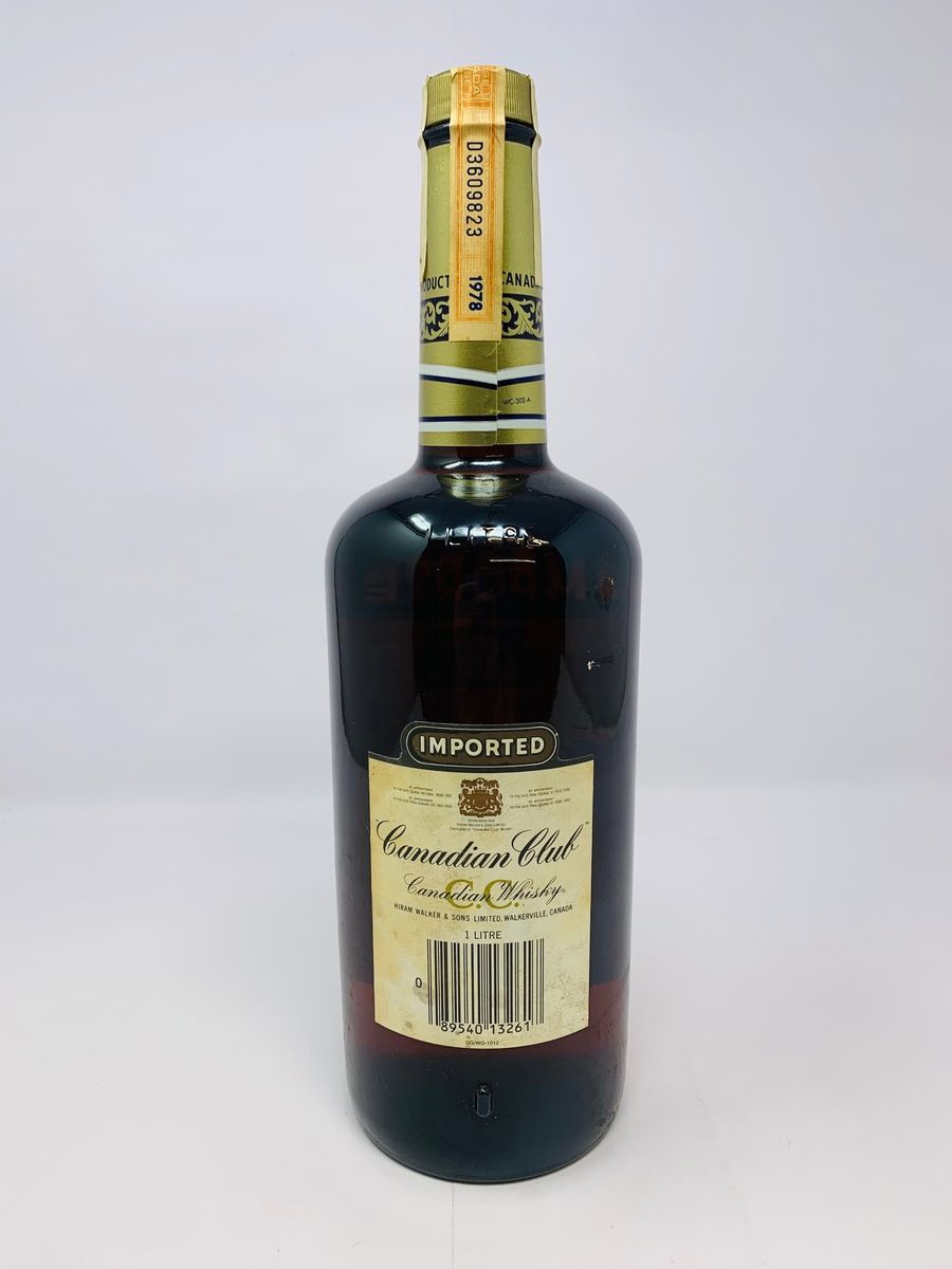 CANADIAN CLUB 1978 1 LITRE