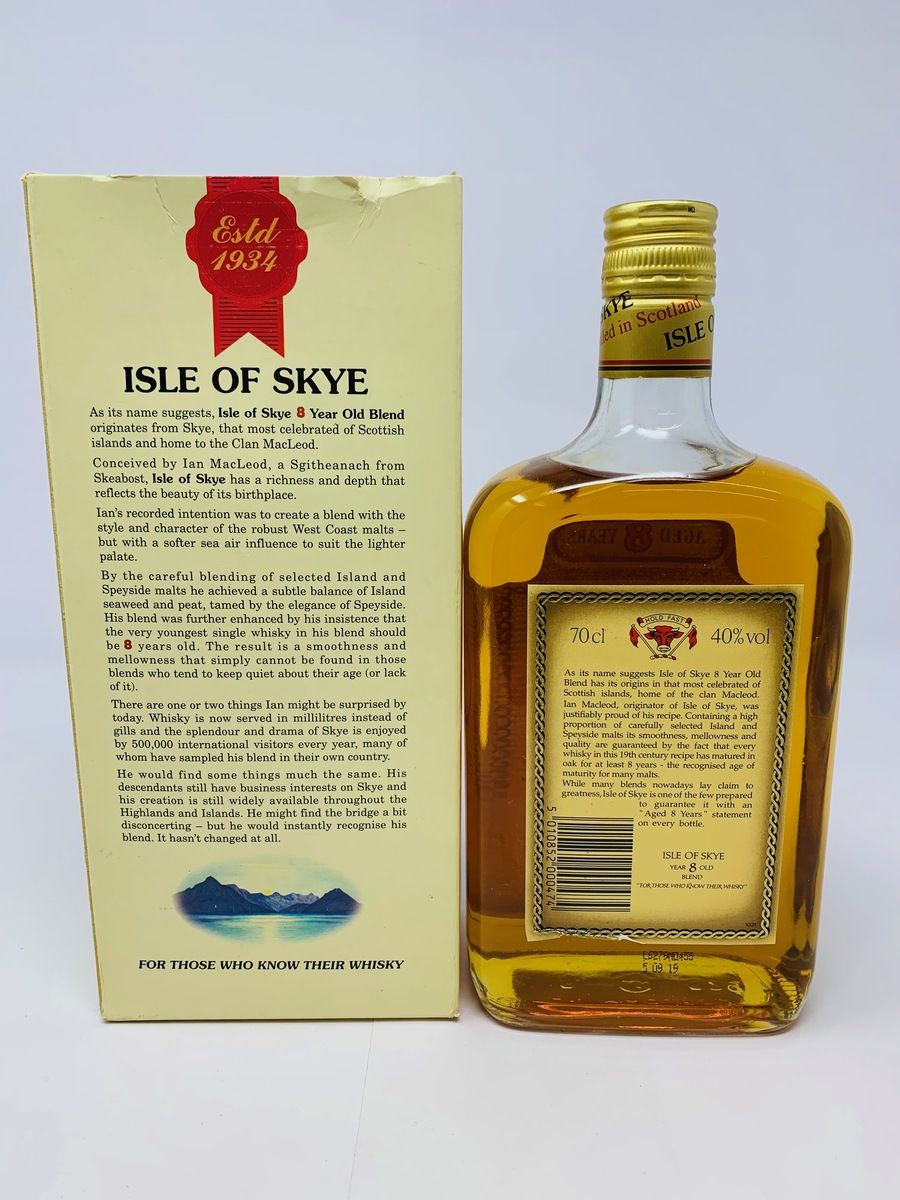 ISLE OF SKYE 8 YEAR OLD BLEND