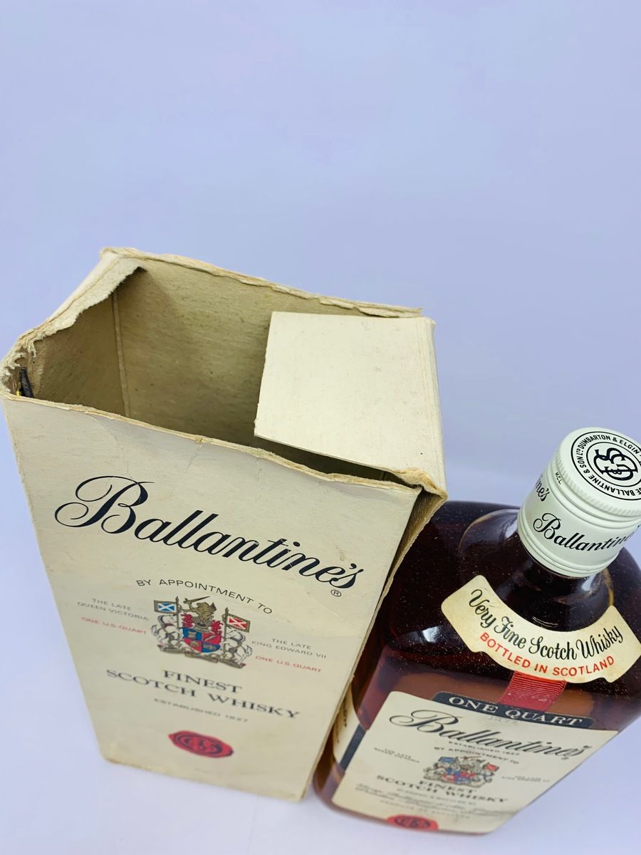 BALLANTINES FINEST SCOTCH WHISKY - ONE QUART