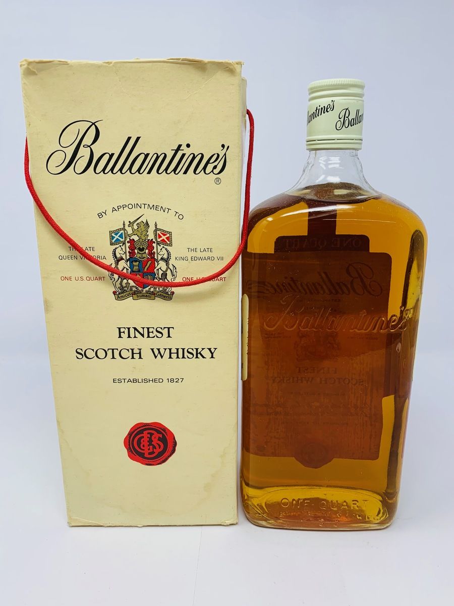 BALLANTINES FINEST SCOTCH WHISKY - ONE QUART