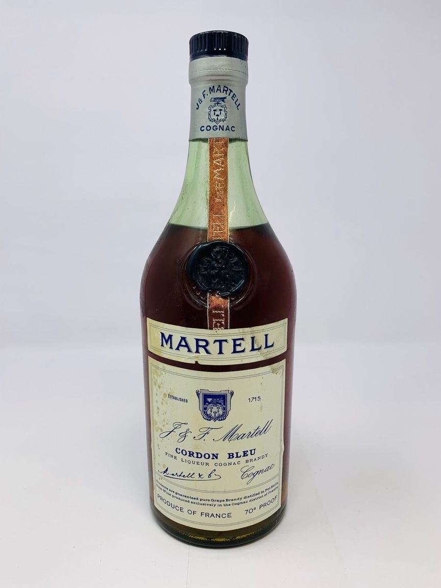MARTELL CORDON BLEU COGNAC 1970's