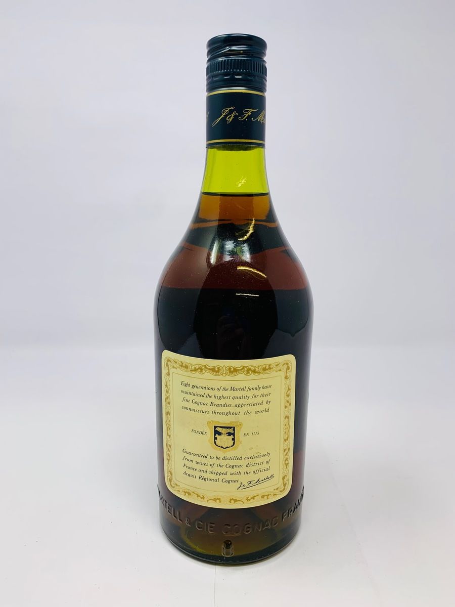 MARTELL 68cl FINE COGNAC 1970'S 24flozs
