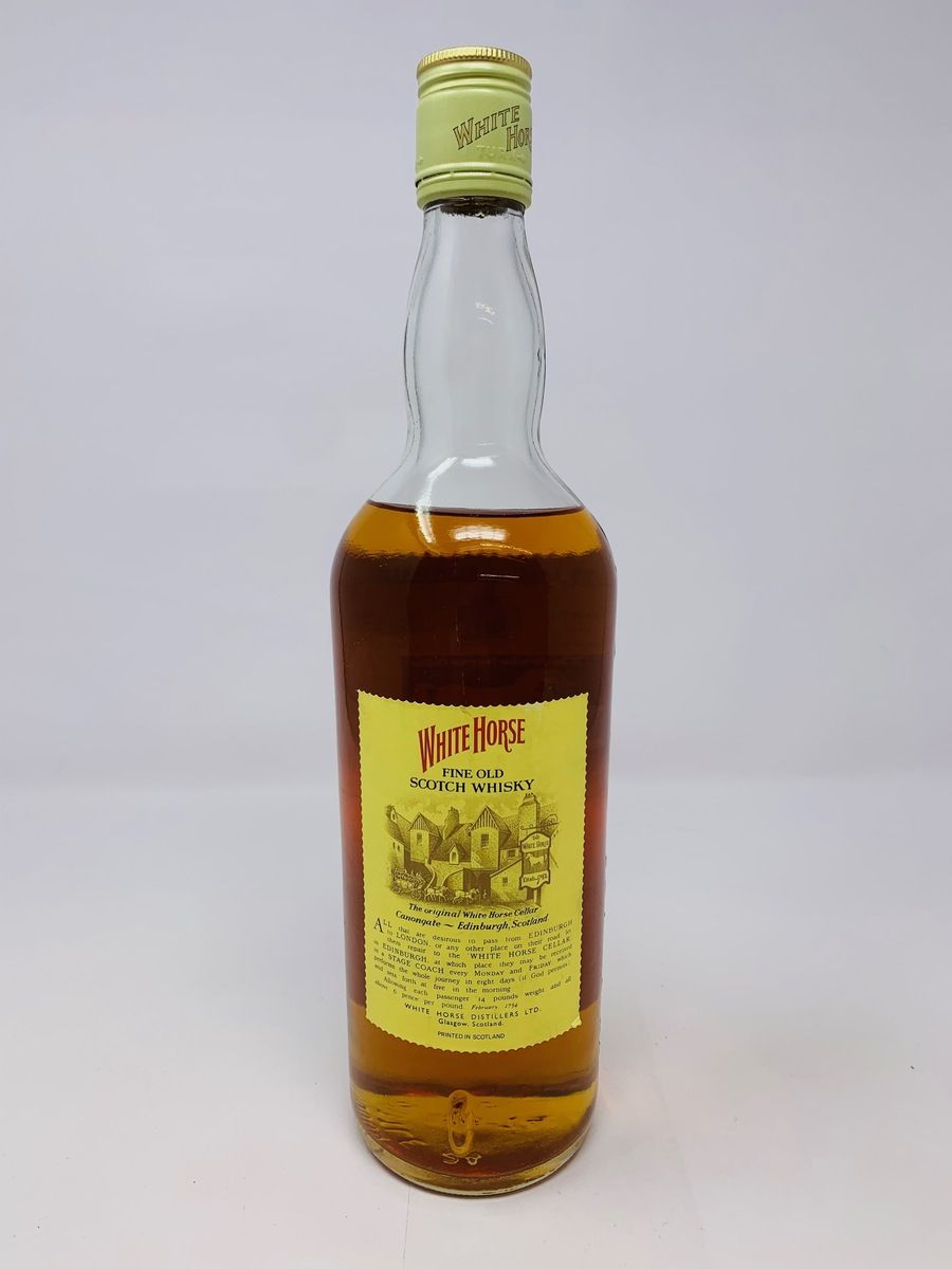 WHITE HORSE FINE OLD SCOTCH WHISKY 1970's
