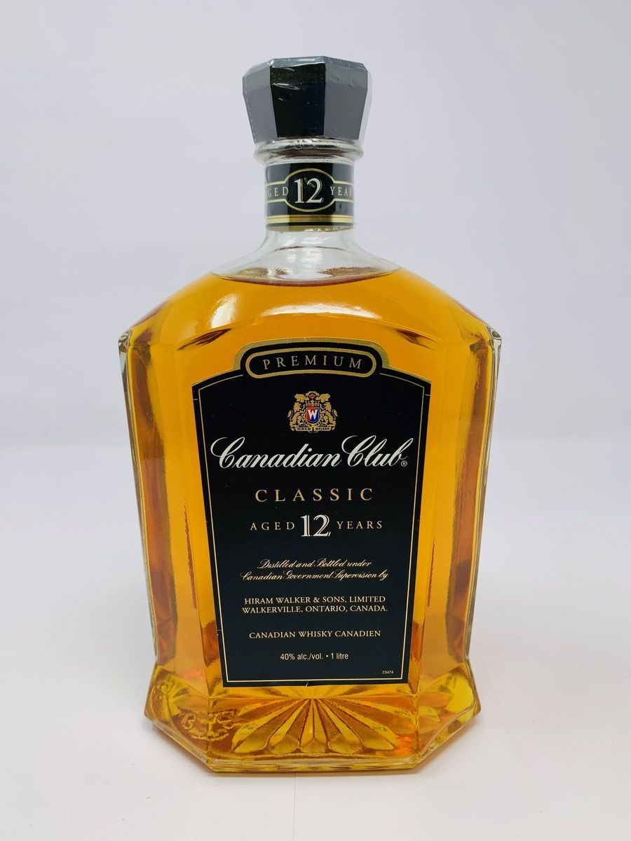 CANADIAN CLUB CLASSIC 12 YEAR OLD 