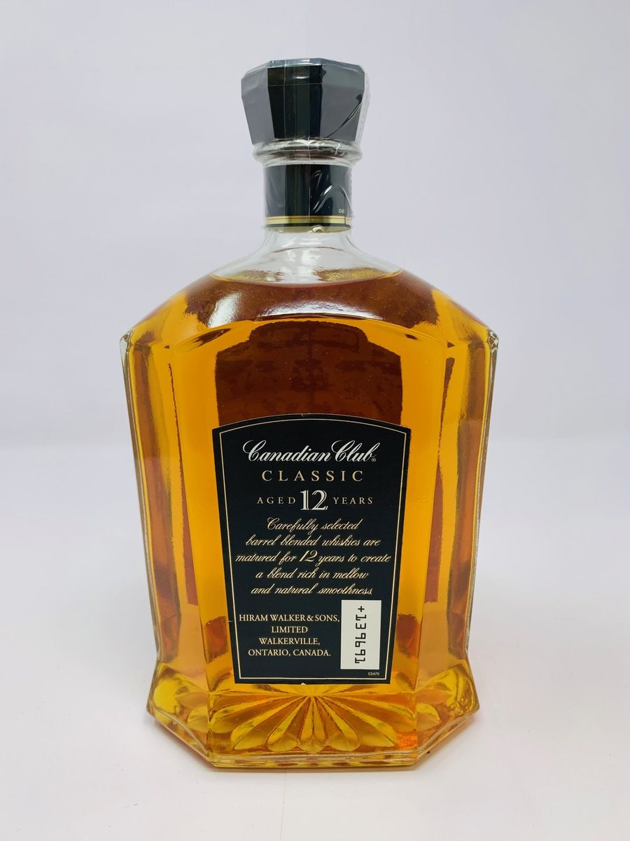 CANADIAN CLUB CLASSIC 12 YEAR OLD 