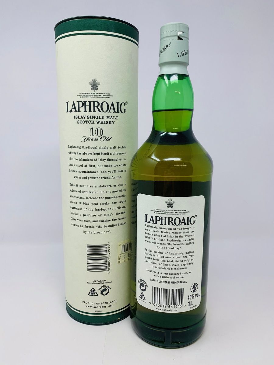 LAPHROAIG 10 YEAR OLD 1 LITRE
