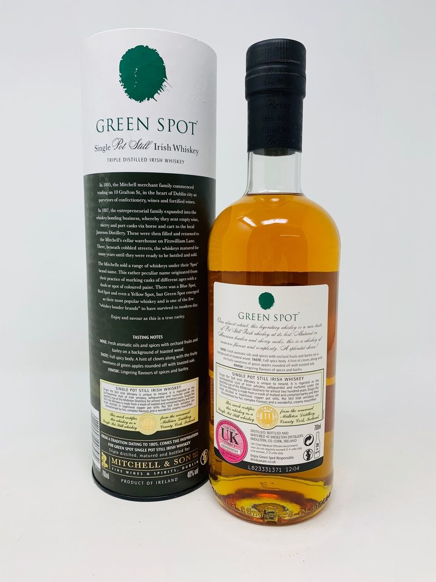 GREEN SPOT IRISH WHISKEY