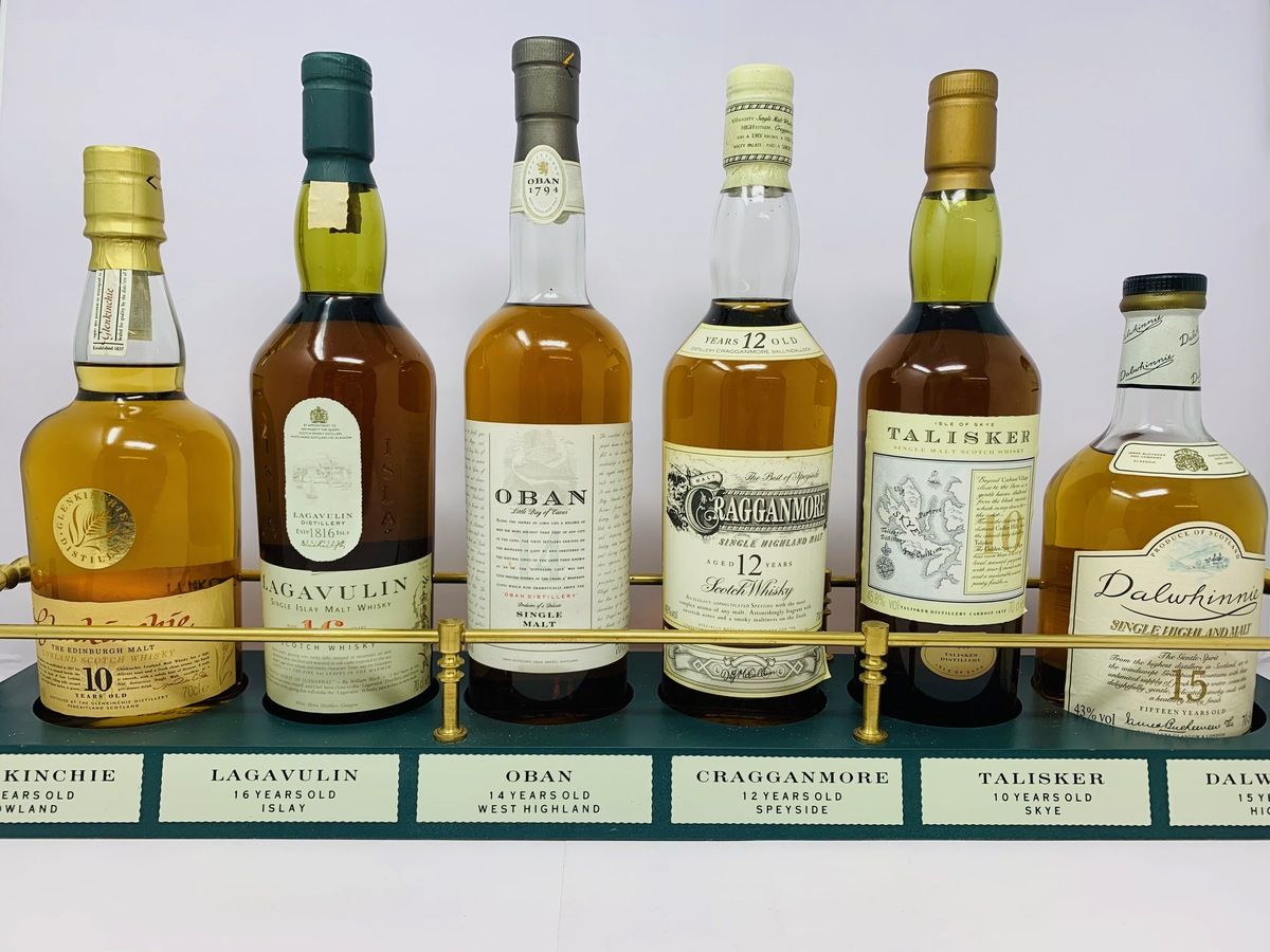 THE CLASSIC MALTS SET & STAND