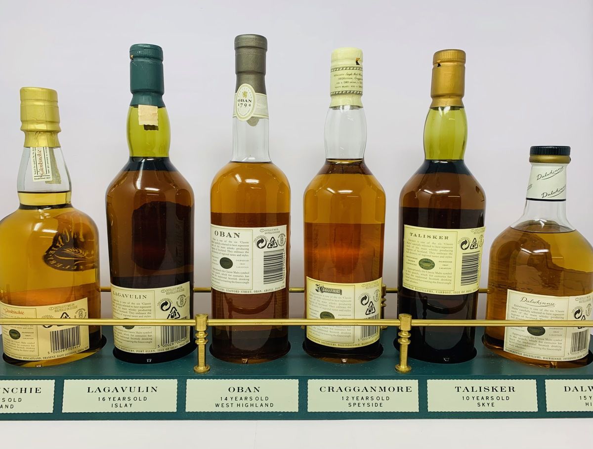THE CLASSIC MALTS SET & STAND