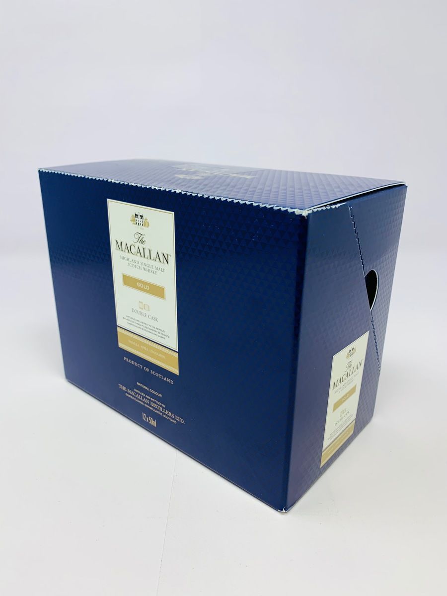 MACALLAN GOLD DOUBLE CASK MINIATURE PACK X 12