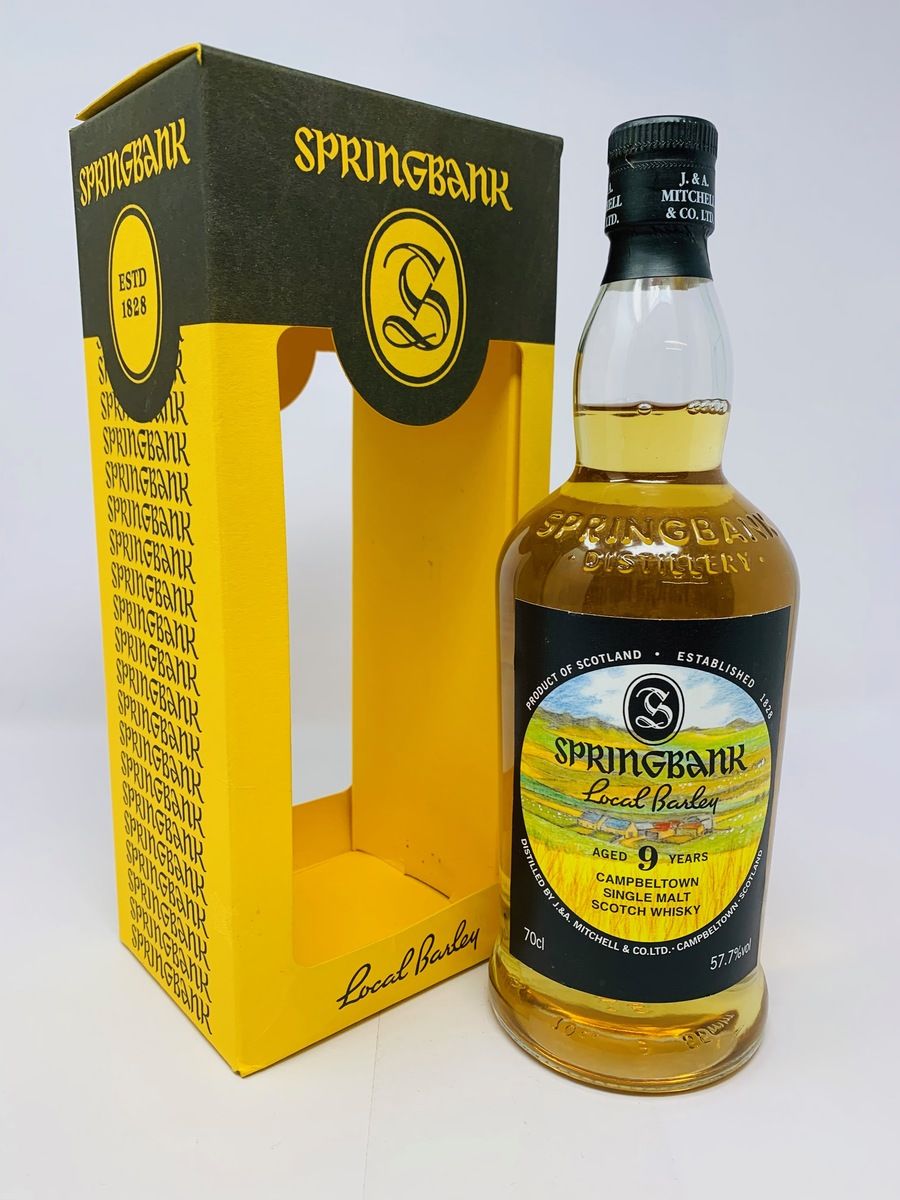 SPRINGBANK 9 YEAR OLD LOCAL BARLEY 2009