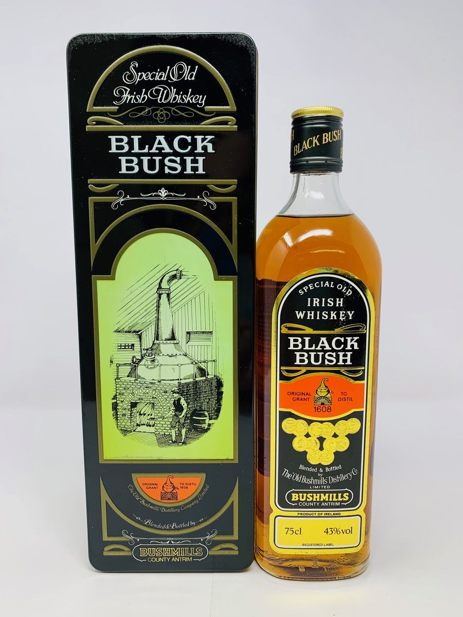 BUSHMILLS - BLACK BUSH 1980'S