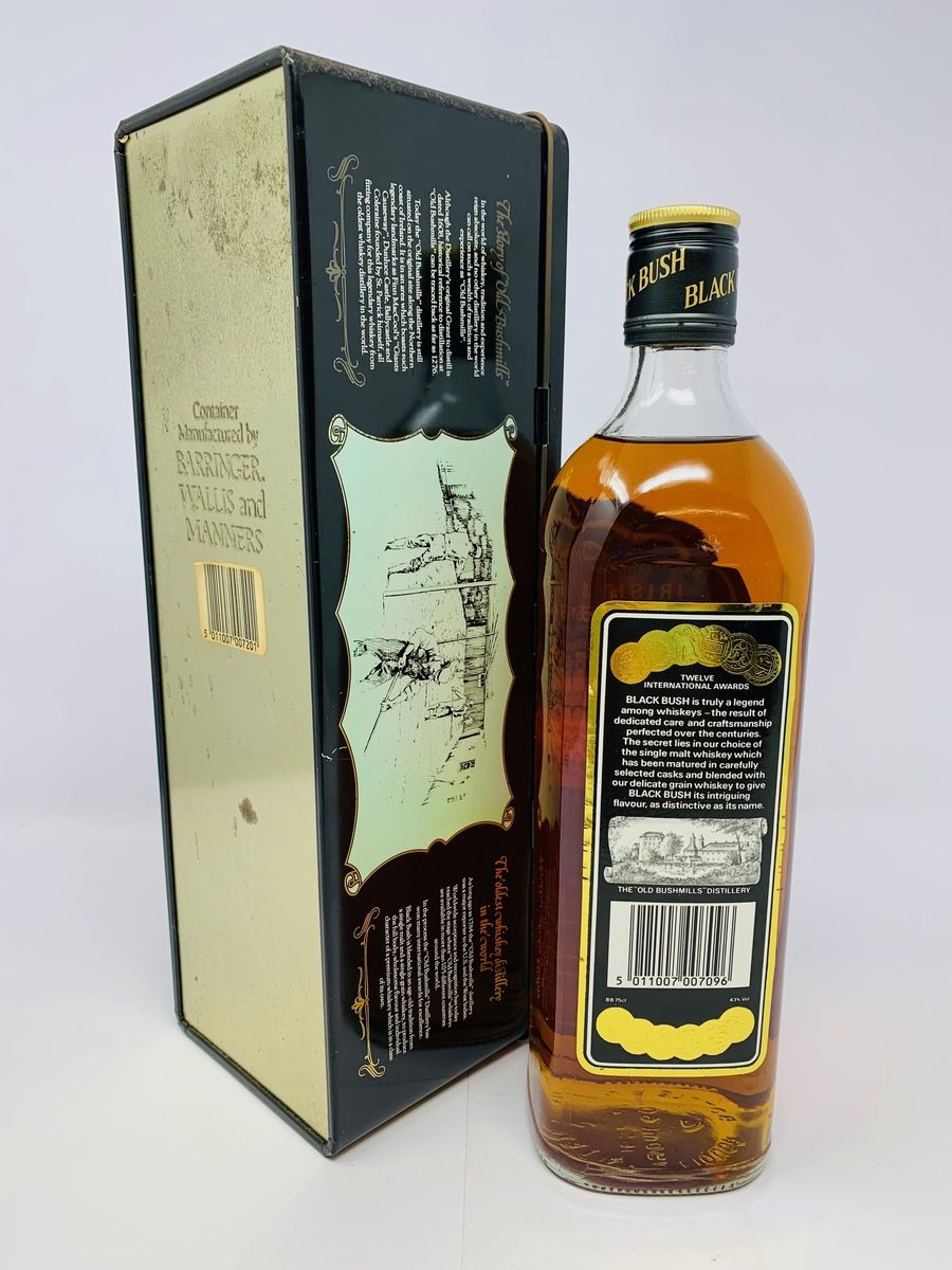 BUSHMILLS - BLACK BUSH 1980'S