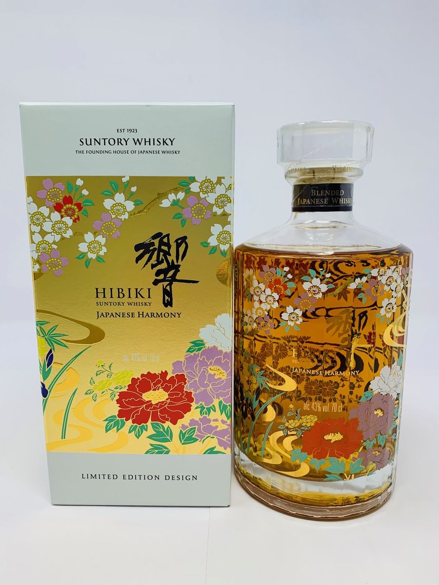 HIBIKI RYUSUI-HYAKKA - JAPANESE HARMONY 2021 LIMITED EDITION DESIGN (SLIGHTY DAMAGED PLASTIC SEAL)