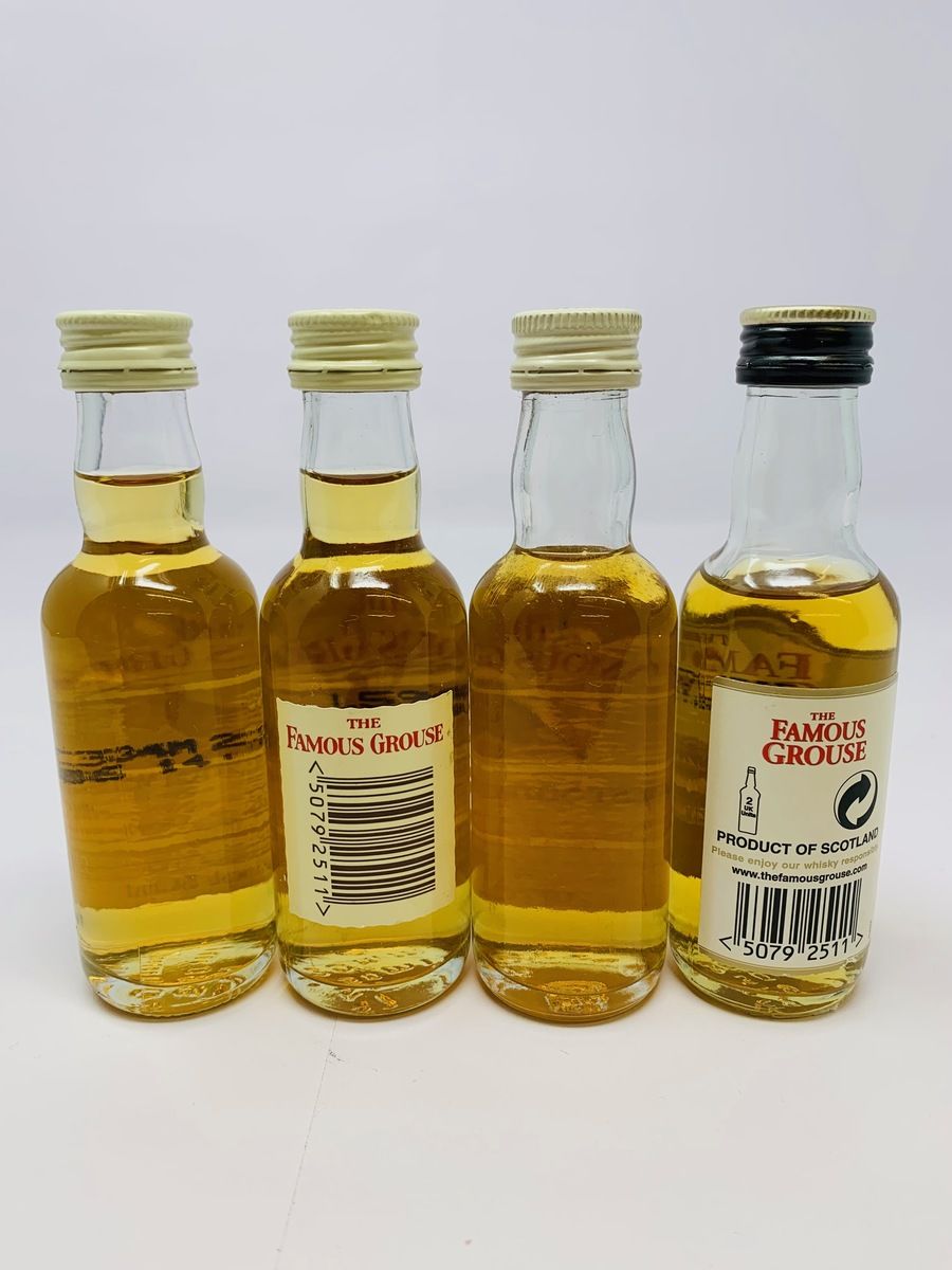 FAMOUS GROUSE WHISKY MINIATURES
