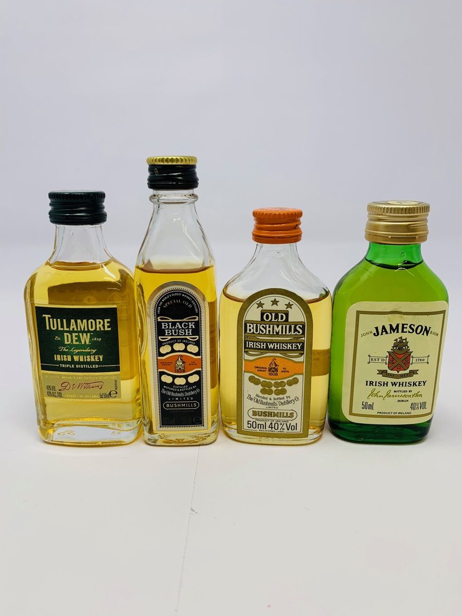IRISH WHISKY MINIATURES 
